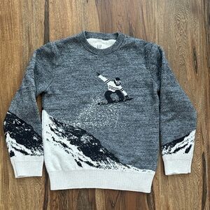 Gap Kids Snowboard Knit Sweatshirt